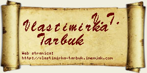 Vlastimirka Tarbuk vizit kartica